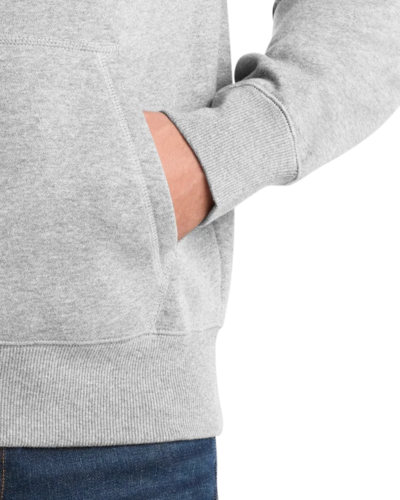 Closeup of a ST254 Sport-Tek Pullover Hooded Sweatshirt